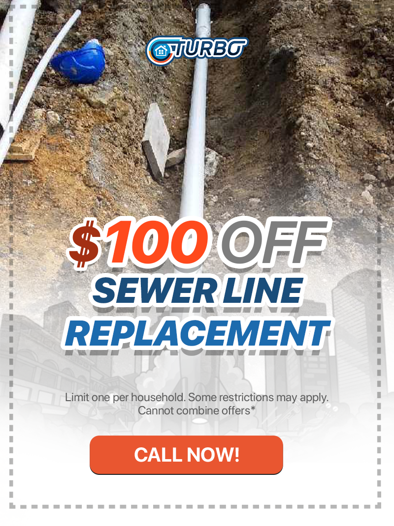 Sewer Line Replacement coupon