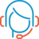 Customer service icon representing Turbo Home Services, emphasizing friendly support and reliable HVAC and plumbing solutions in Conroe, Texas.